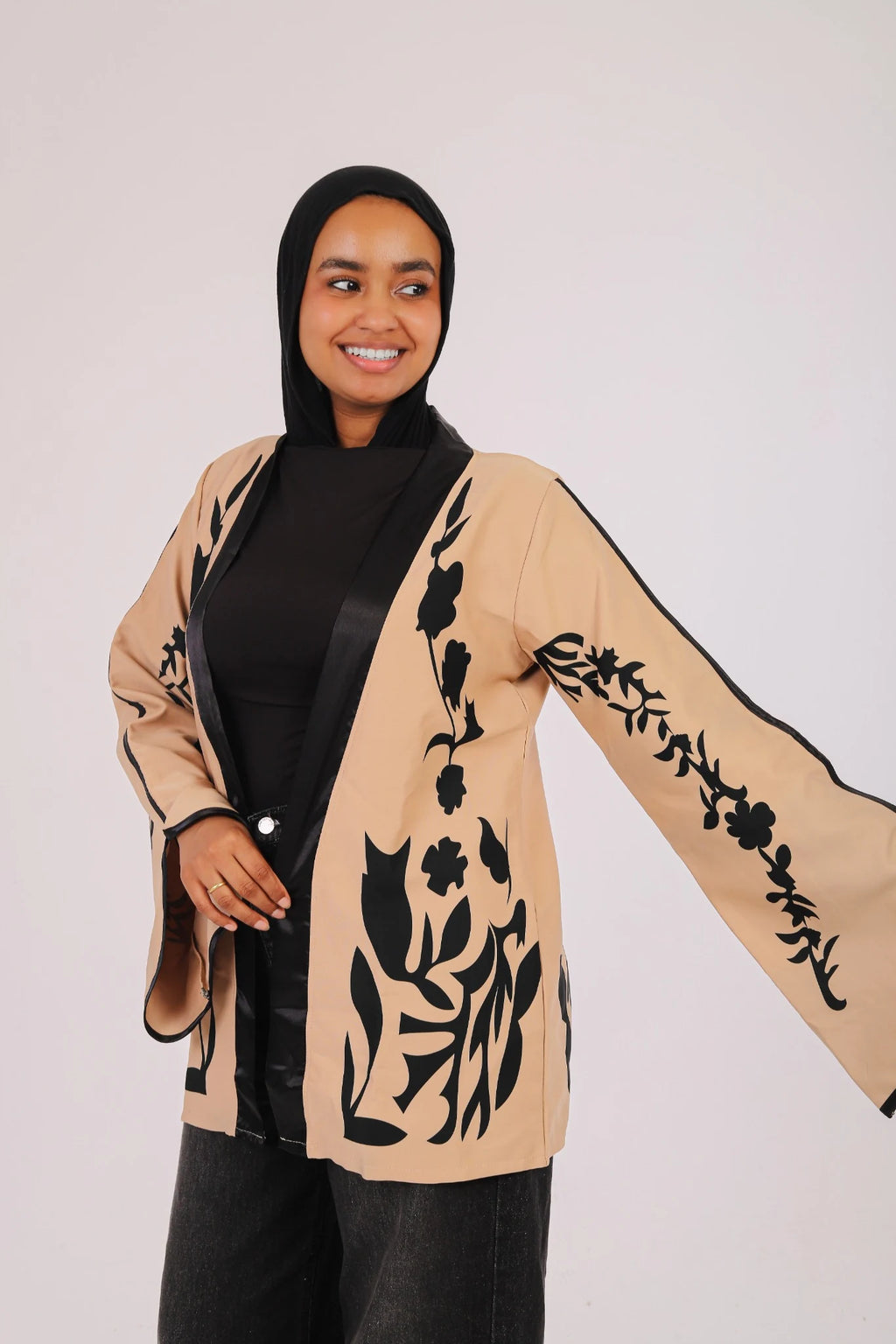 Noir Garden Cardigan