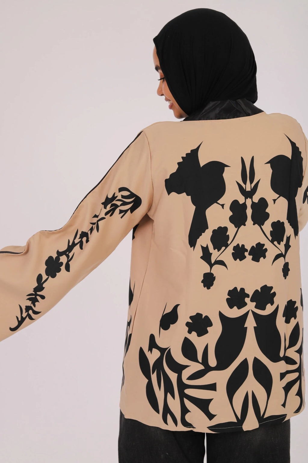 Noir Garden Cardigan