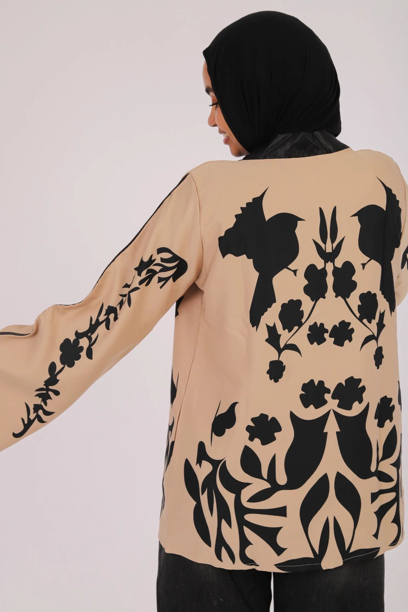 Noir Garden Cardigan
