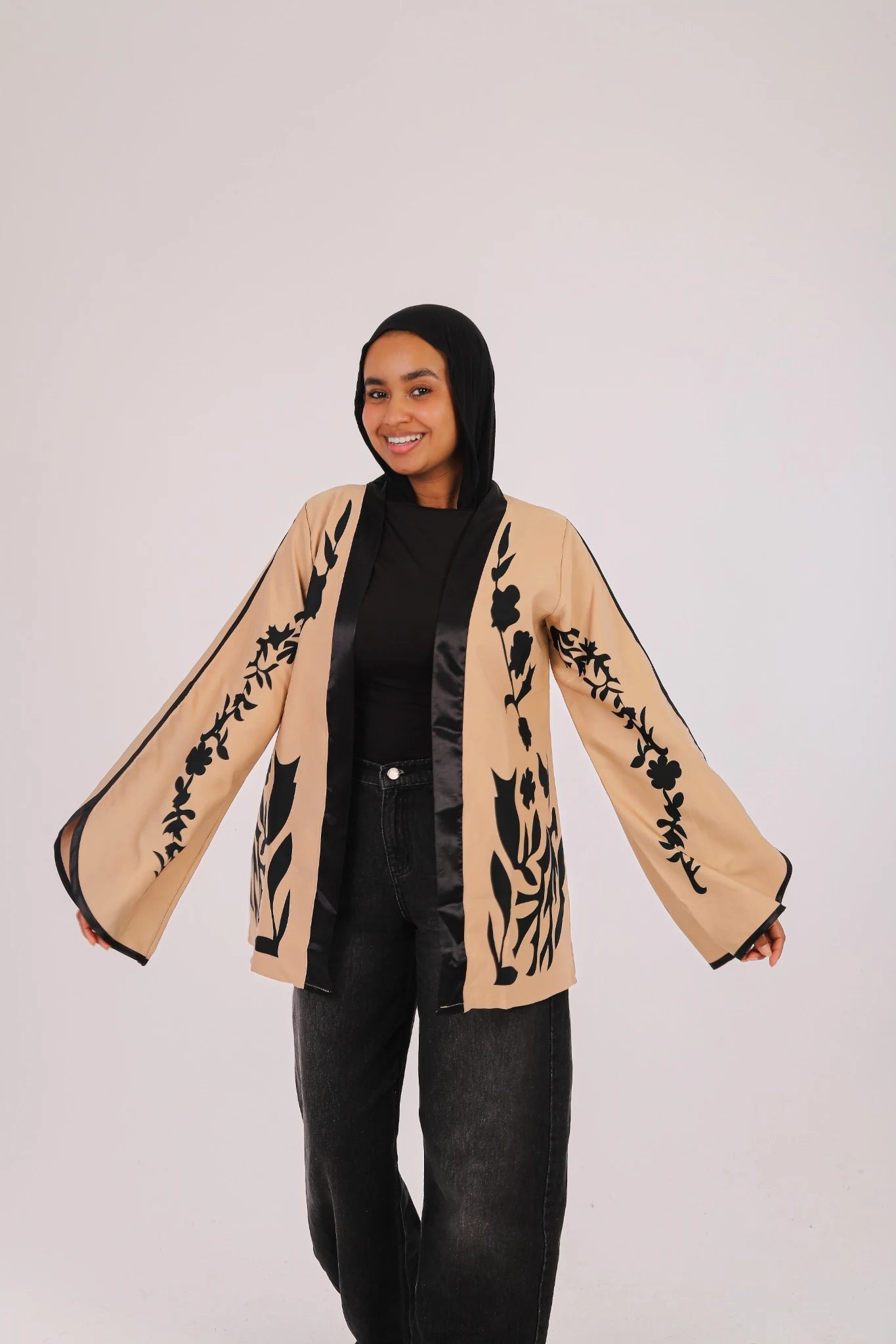 Noir Garden Cardigan